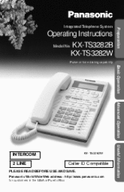 Panasonic kx-ts3282bxw service manual pdf